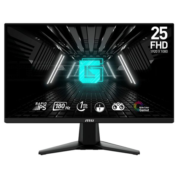 MSI G255F 24.5' Inch FHD 180Hz Rapid IPS 1ms Adaptive Sync Gaming Monitor-image